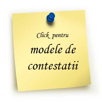 Modele de contestatii!